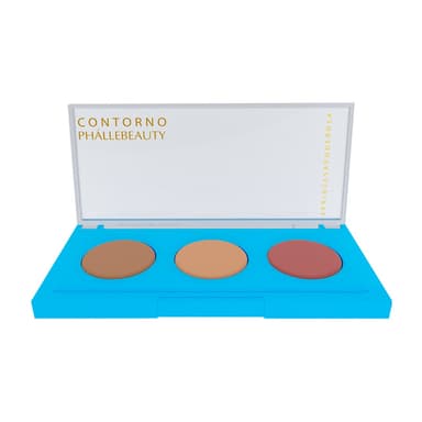 Paleta de Contorno Trio 3 Cores PhalleBeauty PH0320