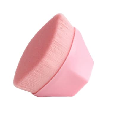Pincel de Maquiagem para Base Hexagonal Kabuki - Rosa